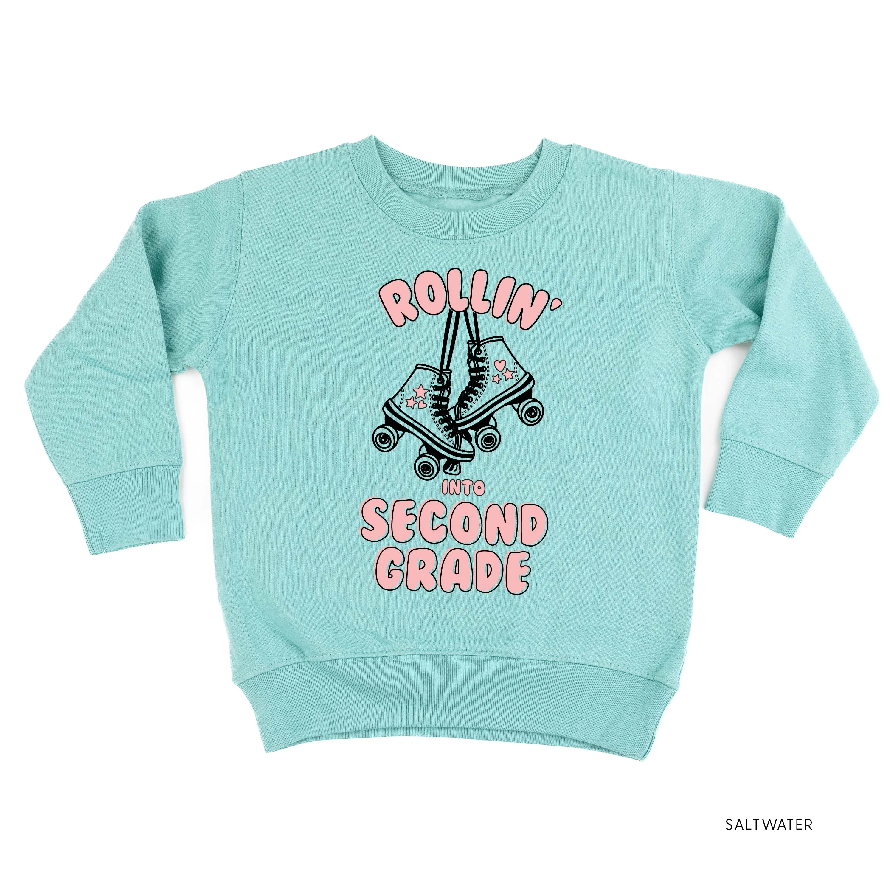 Rollerskates - Rollin' into Second Grade - Child Sweater