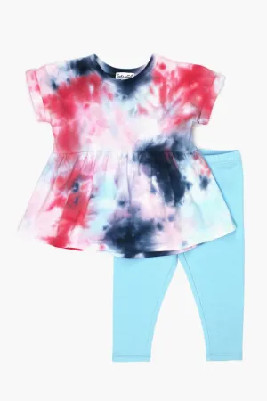 Splendid Tie Dye Baby Girls 2-Piece Set (Size 3/6M left)