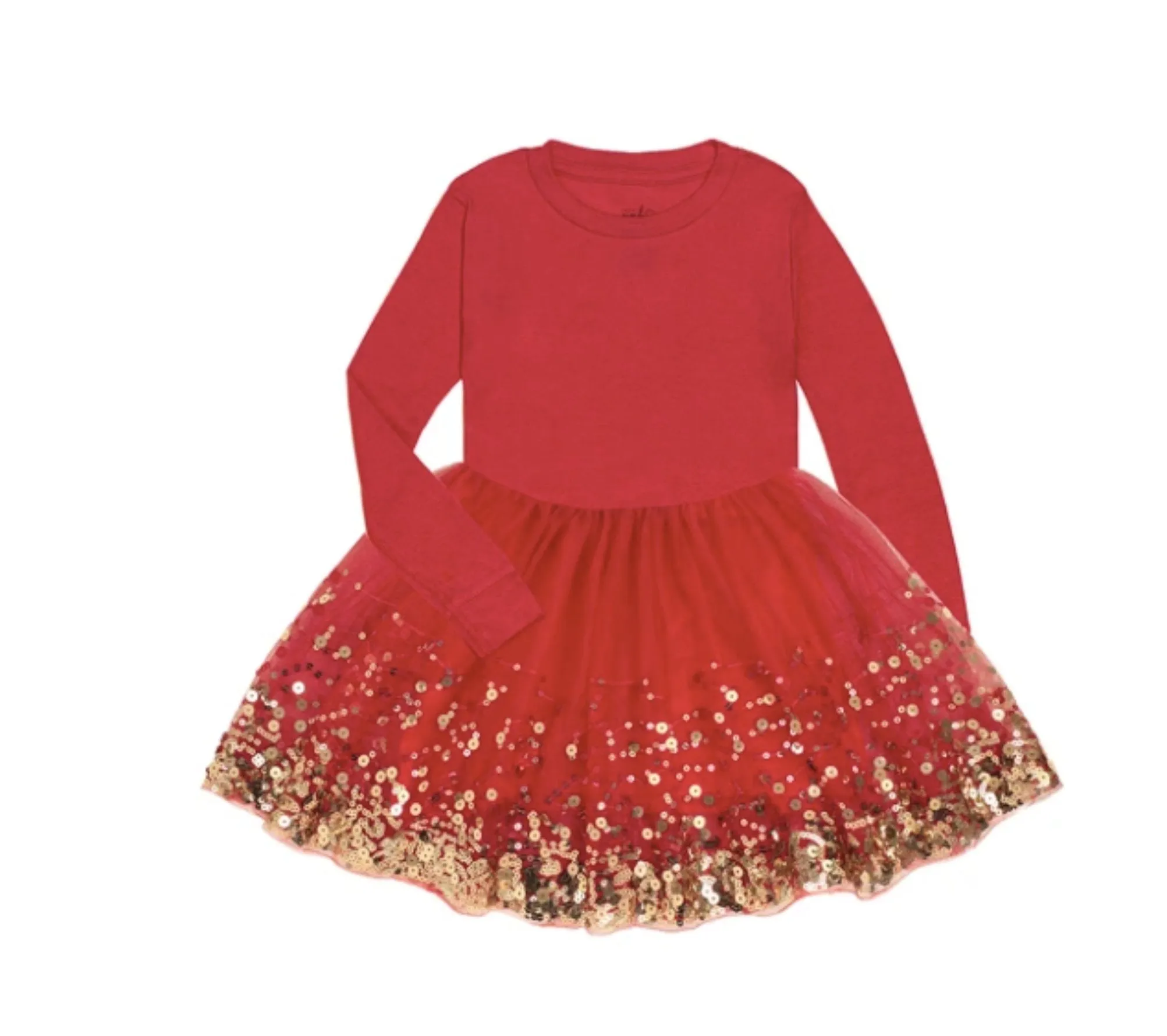 Sweet Wink Infant to Youth Girls Red Sequin Dress