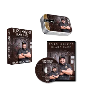 TOPS Knives Blade Care DVD or USB