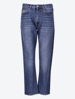 Twisted seam jeans