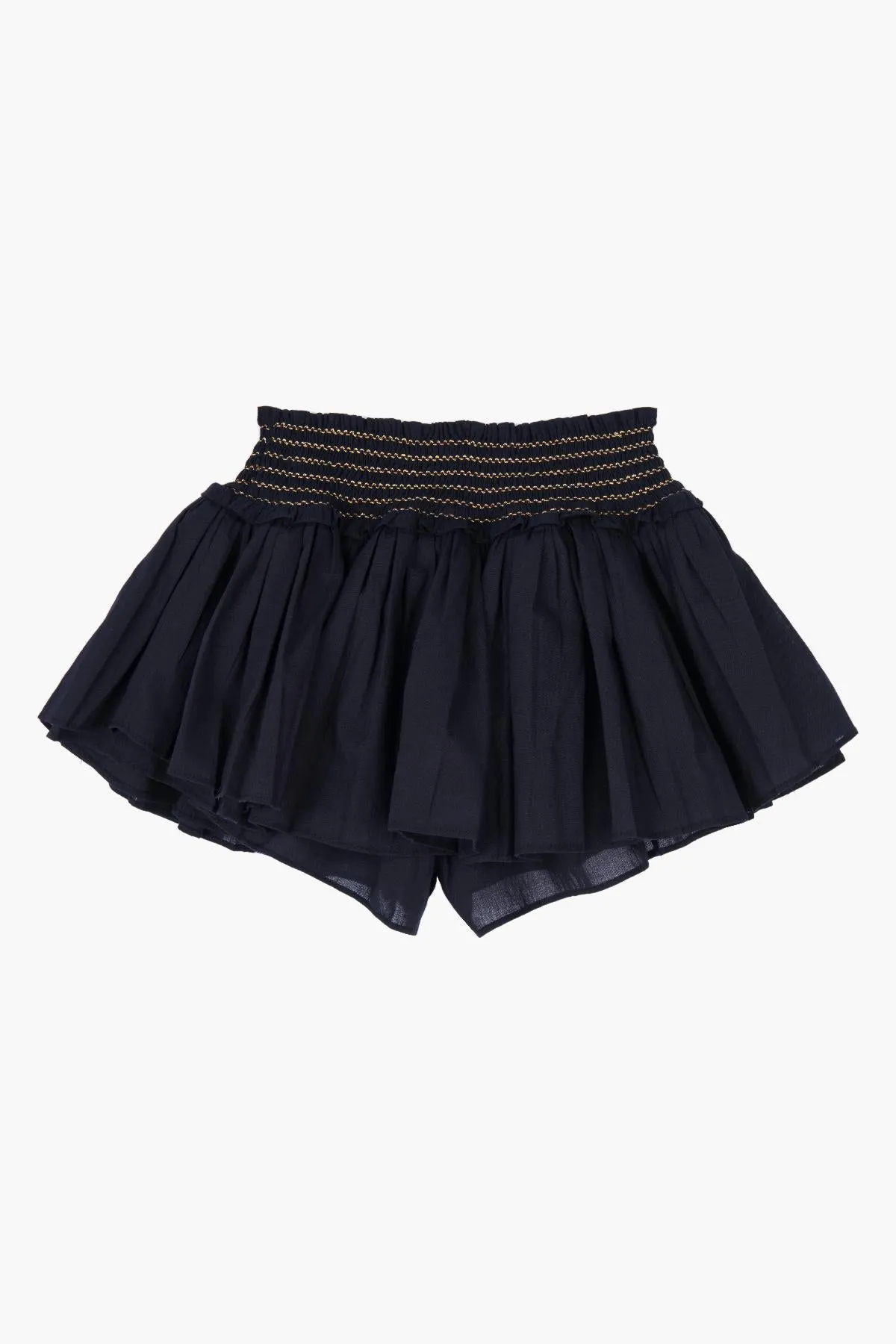 Velveteen Eloise Girls Skort - Black