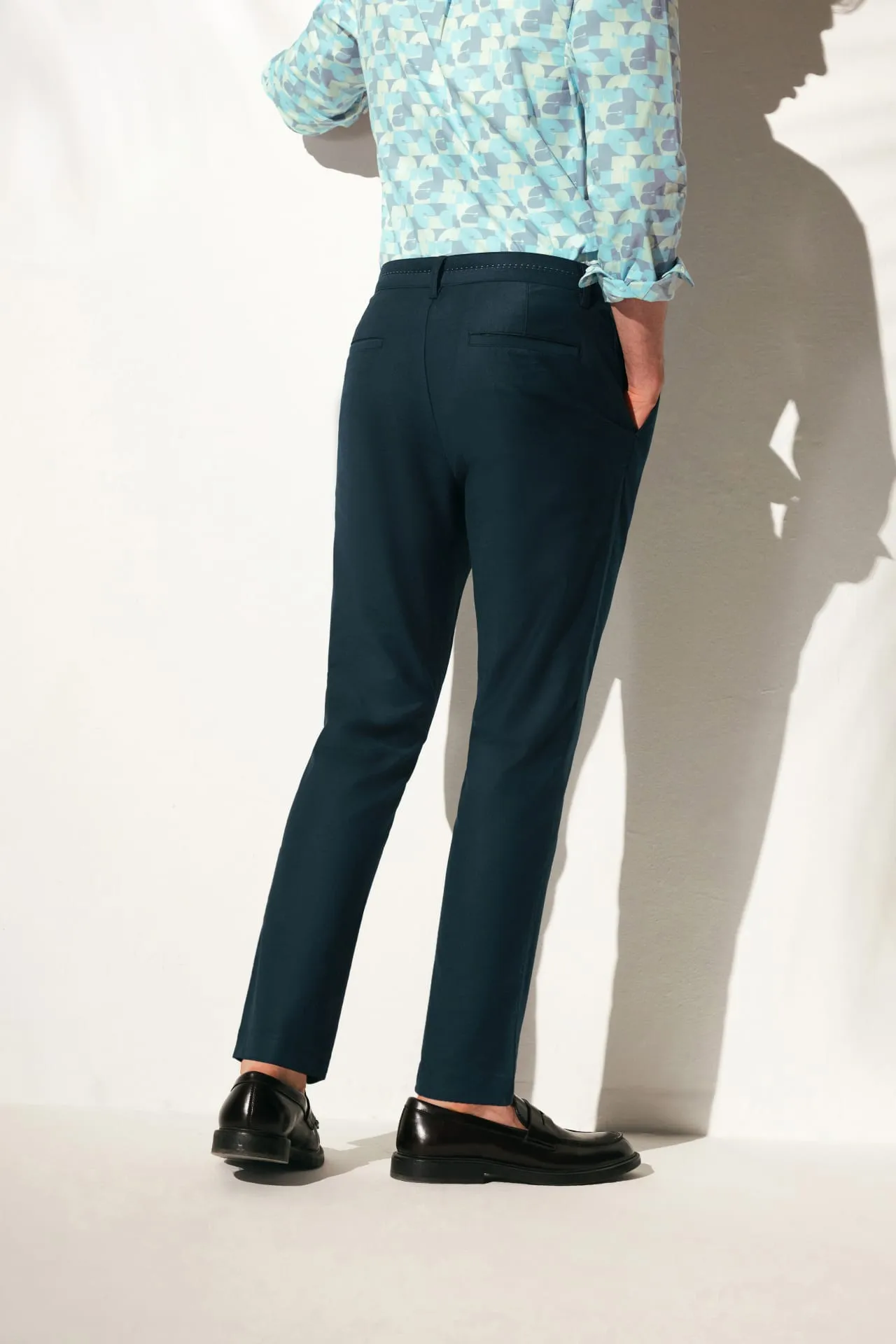 Versatile Soft Cotton Stretch Chinos