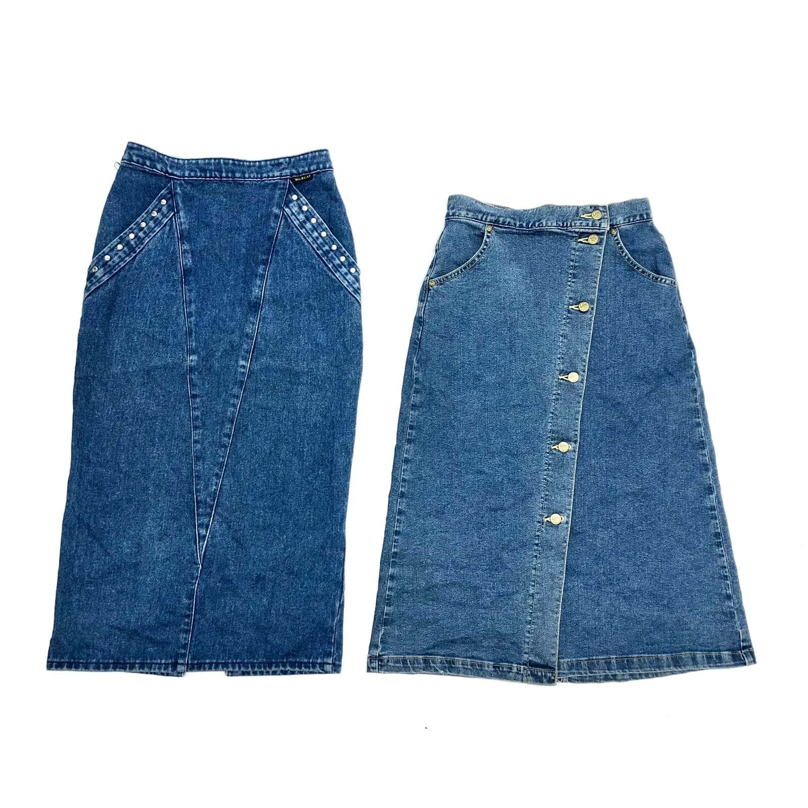 Vintage Denim Skirts