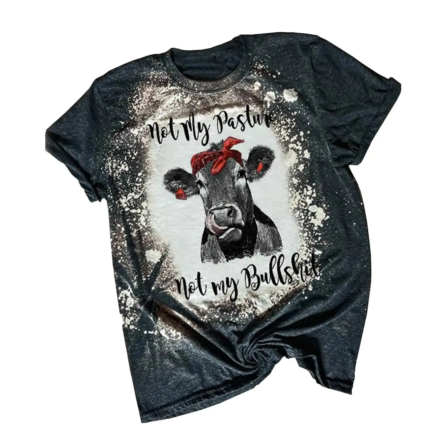 Western Style Leopard Skull T-Shirts