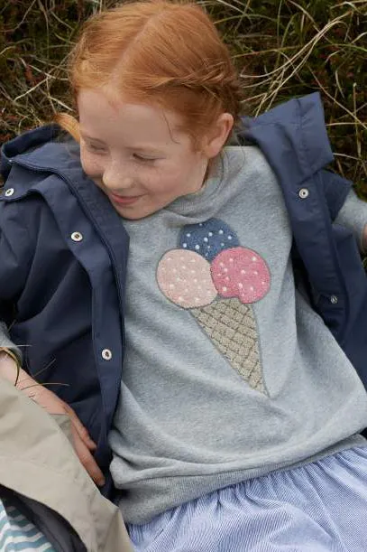 Wheat Ice Cream Girls Sweatshirt