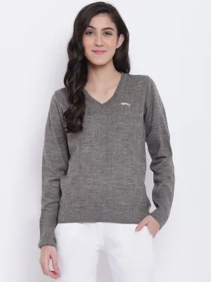 Women Beige Casual Sweaters