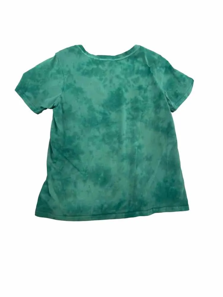 Women's Women Size Medium pact Green Print female Short sleeve tops