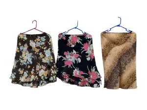 Y2K floral skirts - 10 pcs - 5/7/24